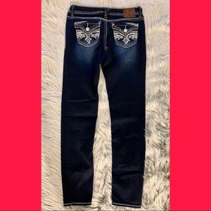 Hydraulic Denim Skinny Jeans